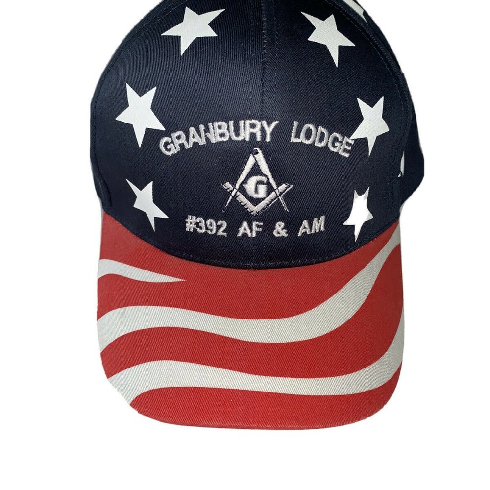 FREEMASON USA ADJUSTABLE HAT mason masonic lodge H